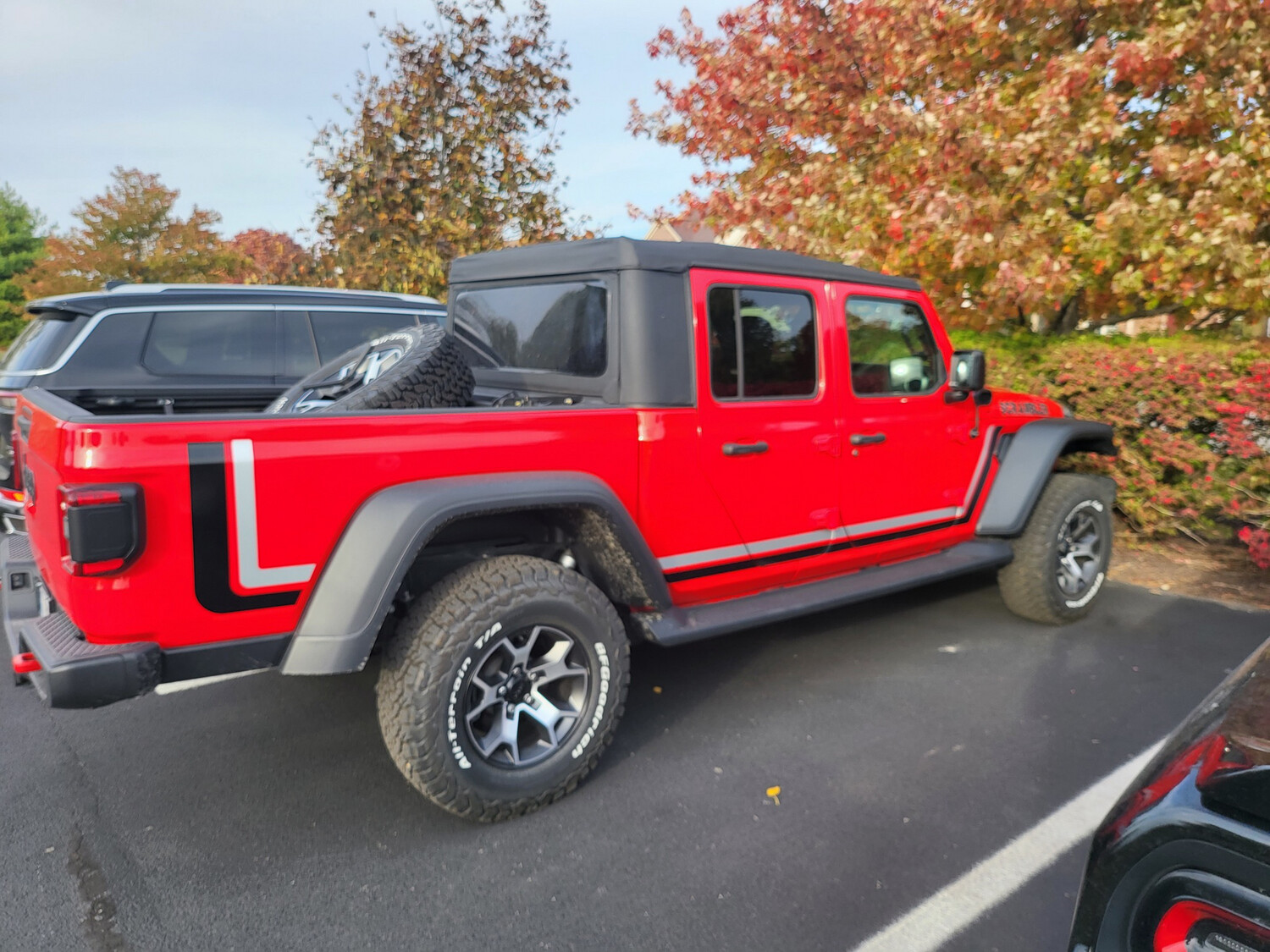 2020 & Up Jeep Gladiator Retro Scrambler Style #1 Side Stripes