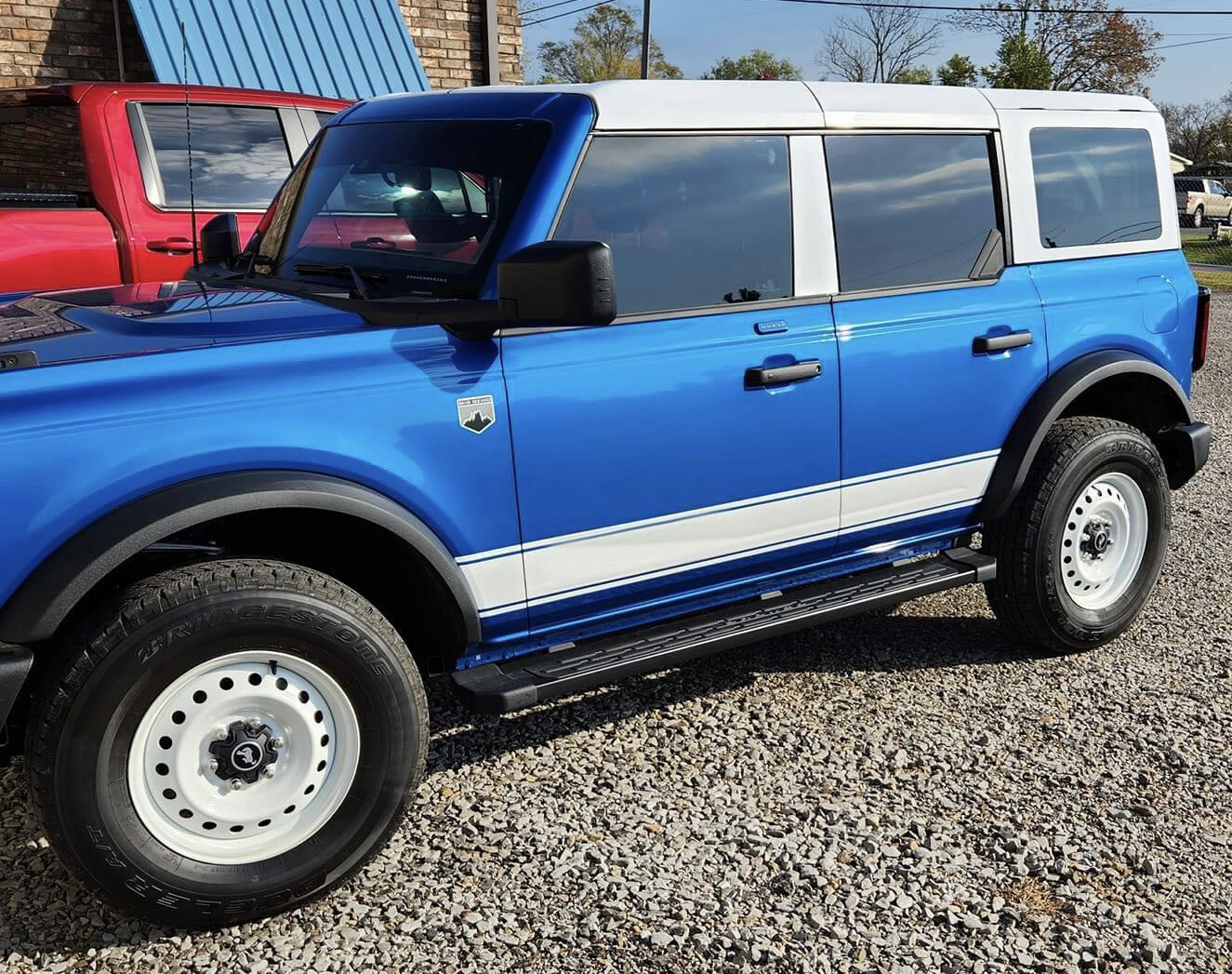 2021-up Ford Bronco SuperWide Rocker Stripe Side Graphics Kit