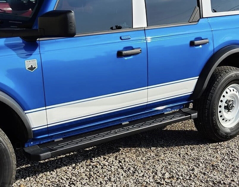 2021-up Ford Bronco SuperWide Rocker Stripe Side Graphics Kit