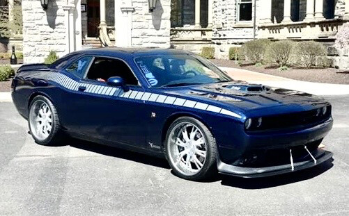 2008 - Up Dodge Challenger AAR Style Full Upper Strobe Stripes