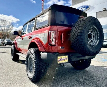 2021-up Ford Bronco Two Tone Center Body Graphics