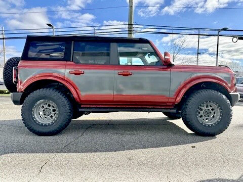 2021-up Ford Bronco Two Tone Center Body Graphics