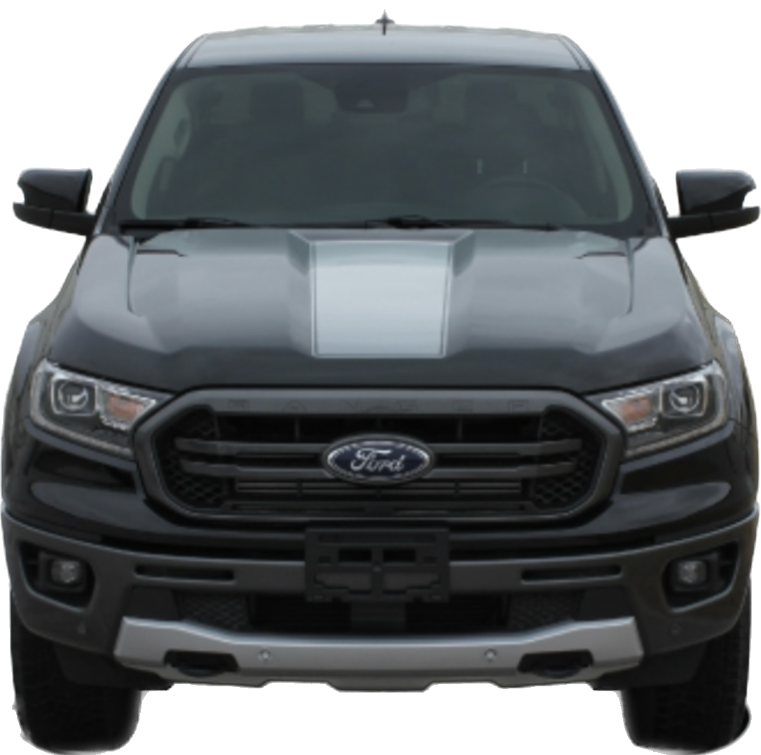 2019-UP Ford Ranger Center Hood Blackout Decal