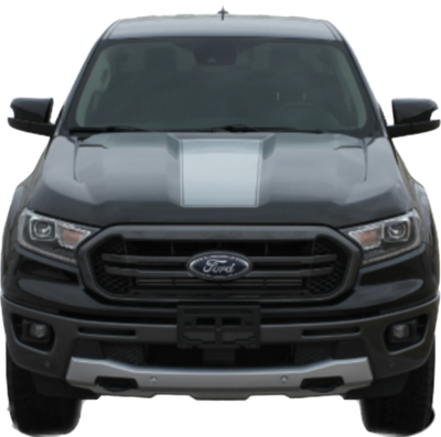 2019-UP Ford Ranger Center Hood Blackout Decal