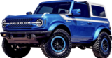 2021-up Ford Bronco Retro Special Decor Style Side/Hood Graphics Kit (Centered on Body Line)