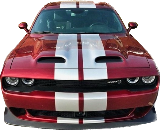 2019 - Up Dodge Challenger Hellcat / Hellcat Redeye Style Rally Stripe Kit​