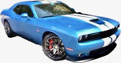 2019 - Up Challenger RT Scat Pack GT Rally Stripe Kit
