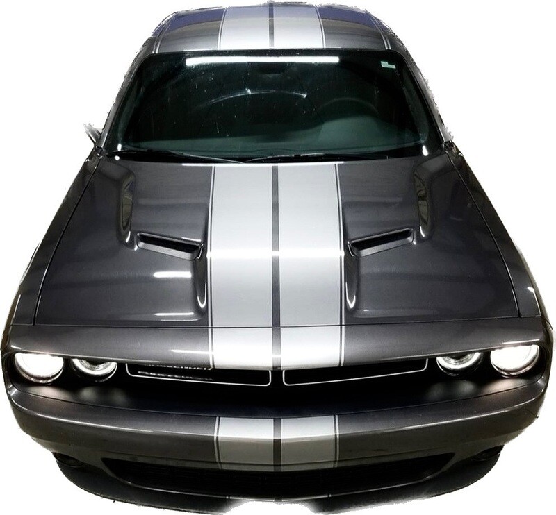 2015 - up Challenger 392 SRT Style Rally Stripes