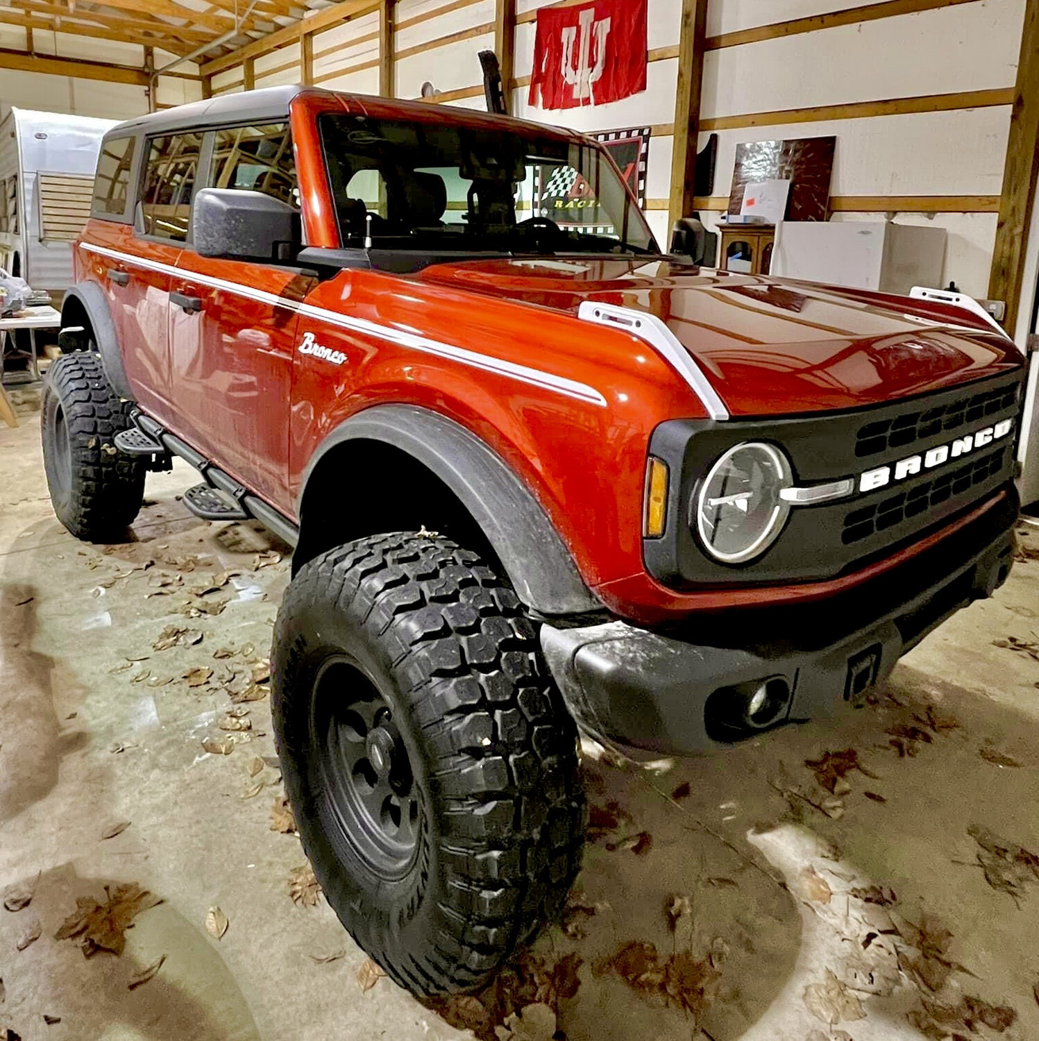 2021-up Ford Bronco UPPER Body Crease Heritage Style Stripe
