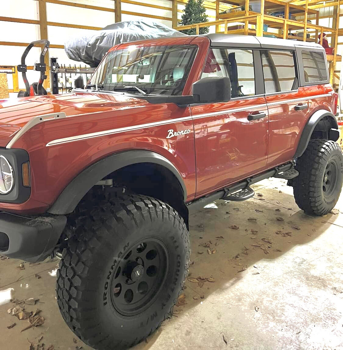 2021-up Ford Bronco UPPER Body Crease Heritage Style Stripe