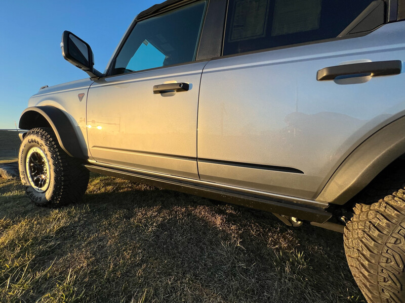 2021-up Ford Bronco LOWER Door Body Crease Heritage Style Stripe