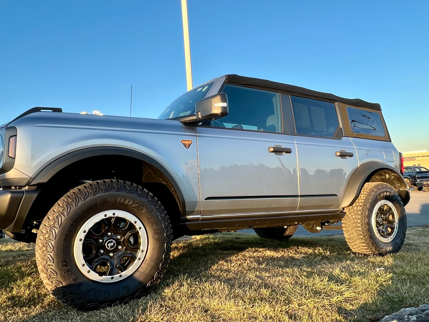 2021-up Ford Bronco LOWER Door Body Crease Heritage Style Stripe