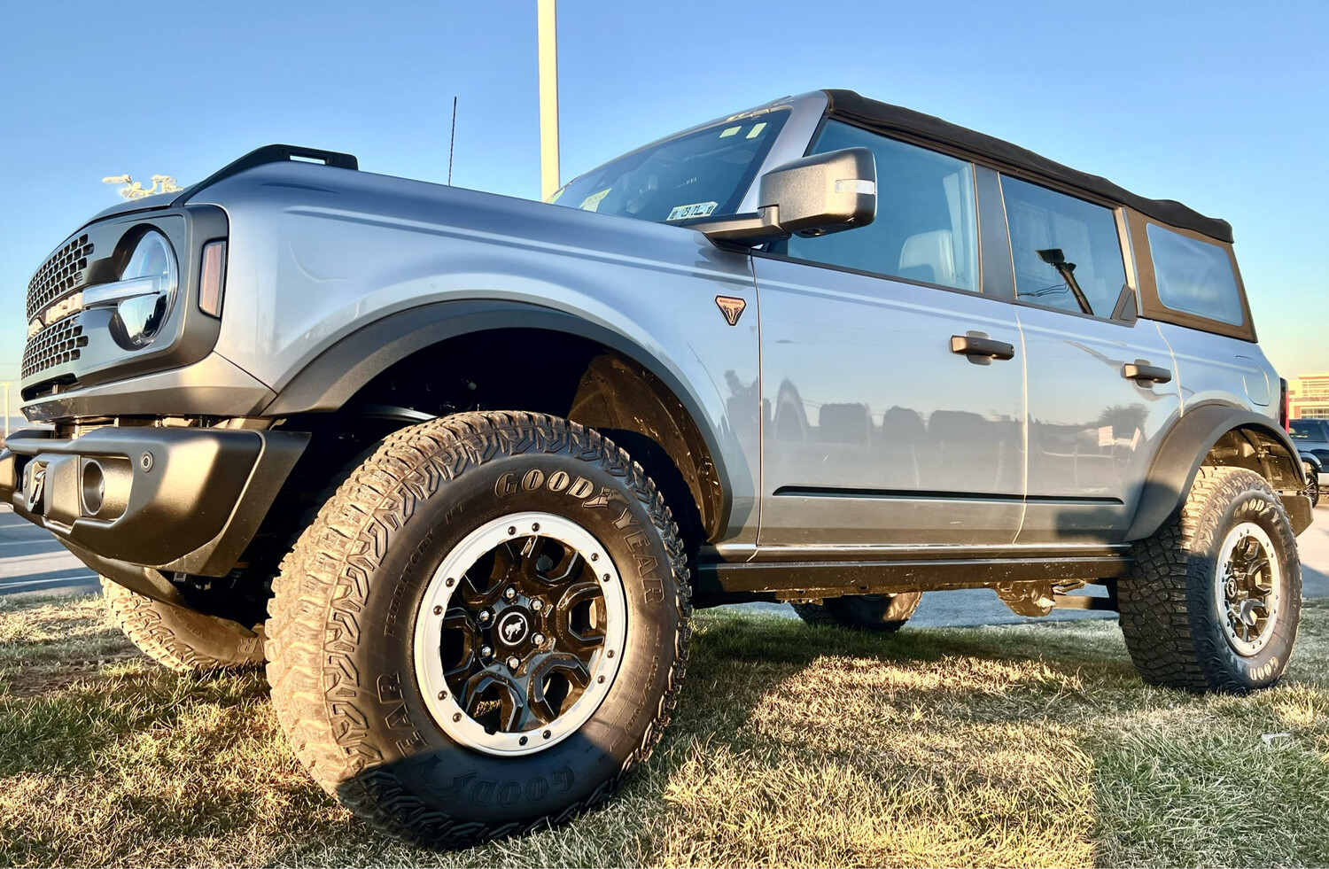 2021-up Ford Bronco LOWER Door Body Crease Heritage Style Stripe