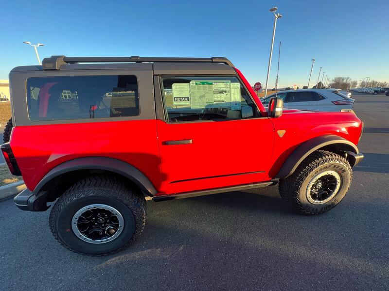 2021-up Ford Bronco LOWER Door Body Crease Heritage Style Stripe