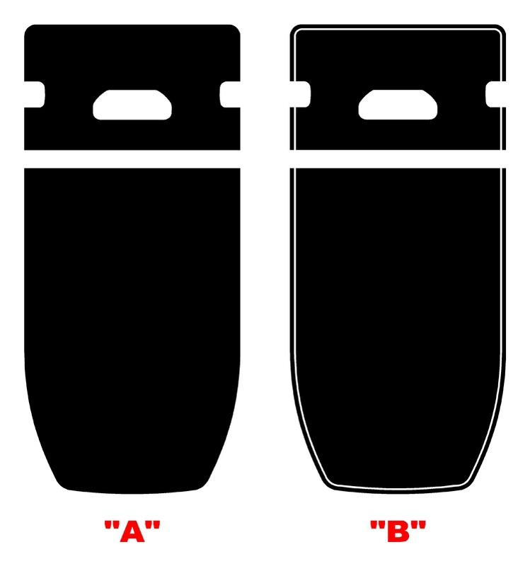2022-up Hyundai Santa Cruz Single Wide Rally Stripe Vinyl Graphics Kit