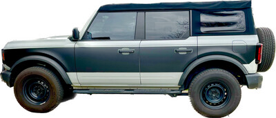 2021-up Ford Bronco Two Tone Wrap Style Body Graphics