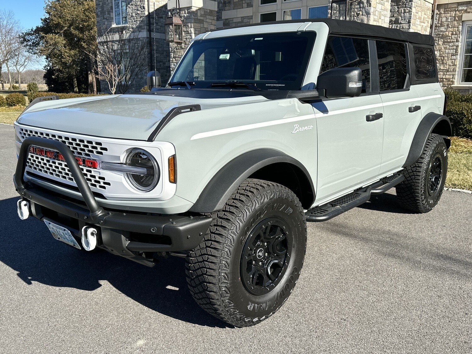2021-up Ford Bronco UPPER Body Crease Heritage Style Stripe