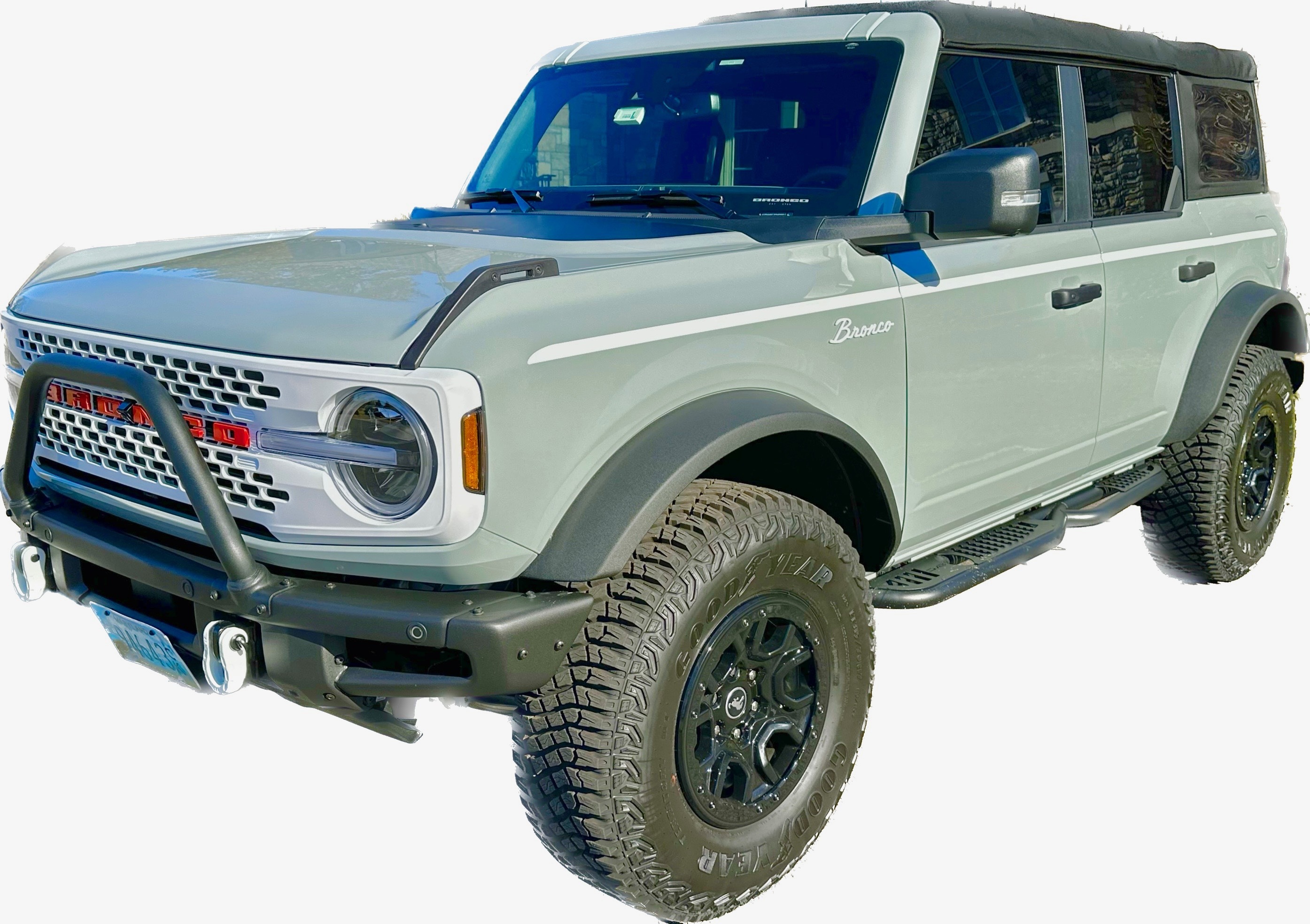 2021-up Ford Bronco UPPER Body Crease Heritage Style Stripe - Bild 25 von 156
