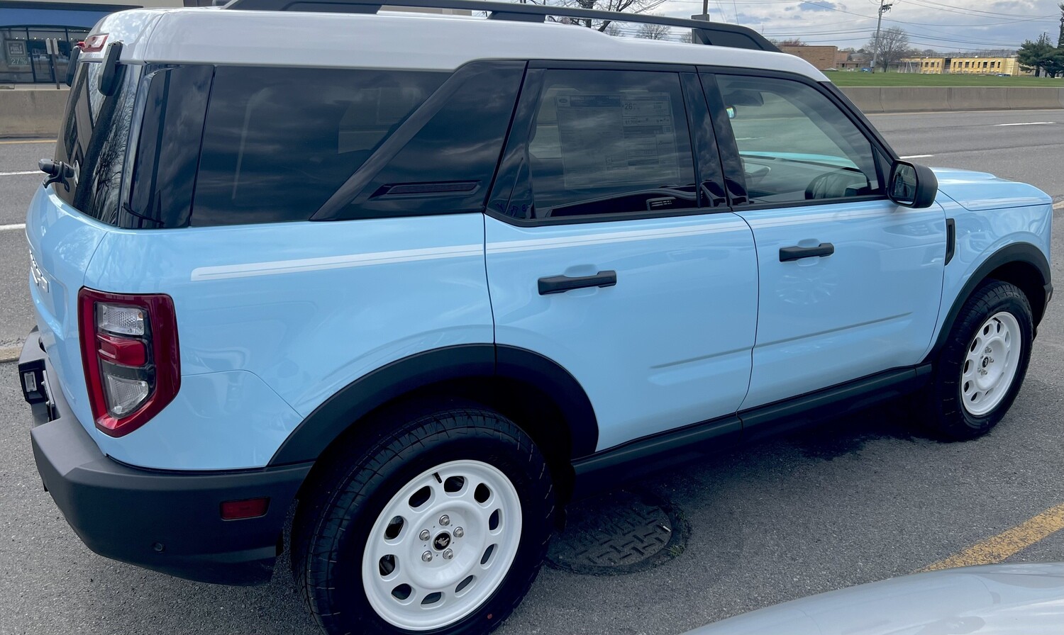 2021-up Ford BRONCO SPORT Heritage Style Upper Body Stripes