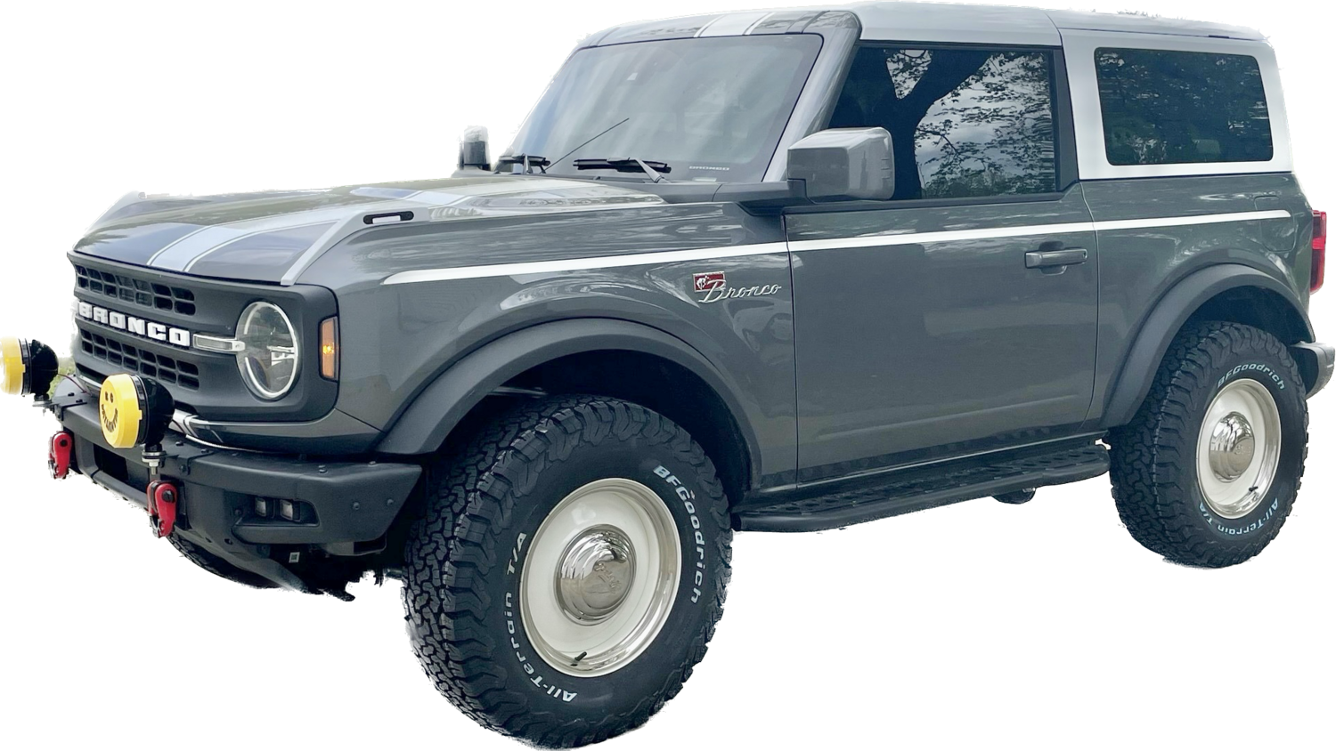2021-up Ford Bronco UPPER Body Crease Heritage Style Stripe