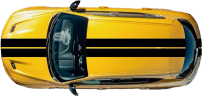 2023 DODGE HORNET Dual GLH Style Rally Stripes