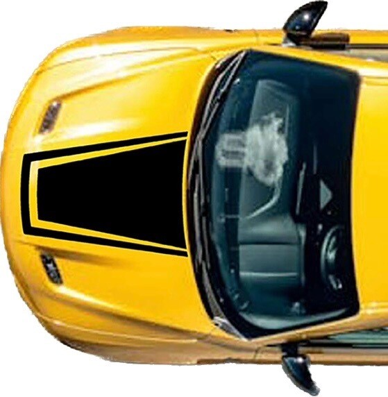 2023 DODGE HORNET One Piece Hood Blackout Graphics