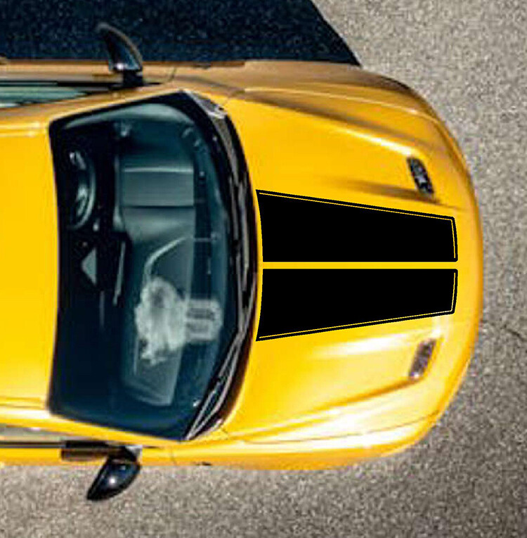 2023 DODGE HORNET Split Style Hood Stripes