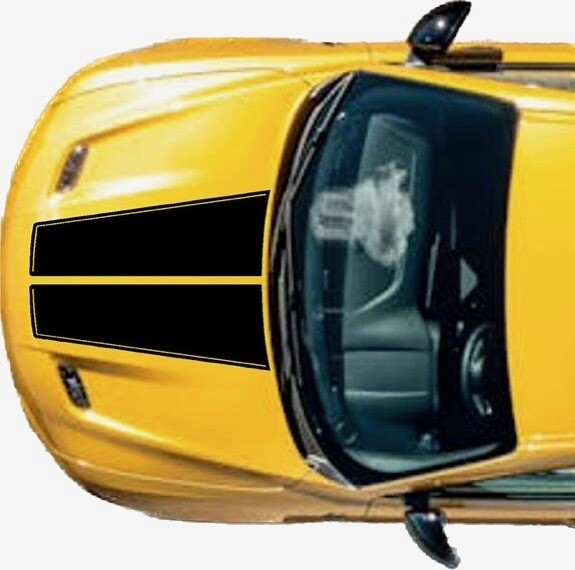 2023 DODGE HORNET Split Style Hood Stripes