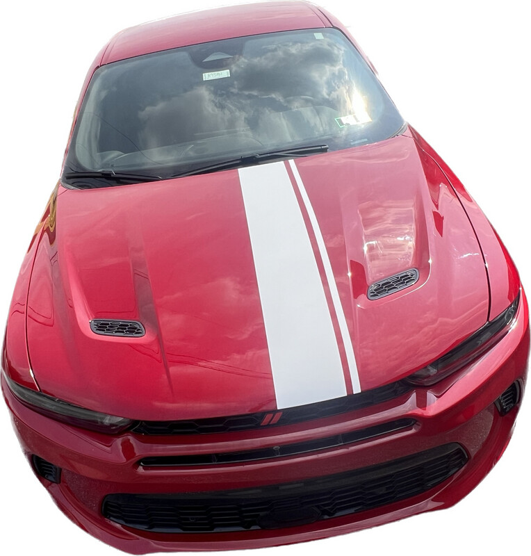 2023 DODGE HORNET Offset Style Hood Stripe