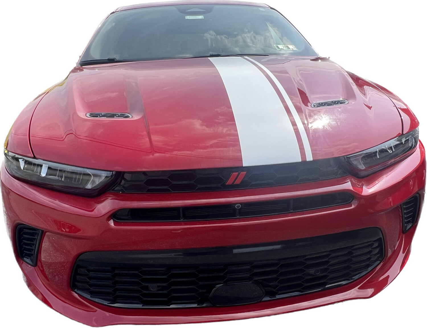 2023 DODGE HORNET Offset Style Hood Stripe