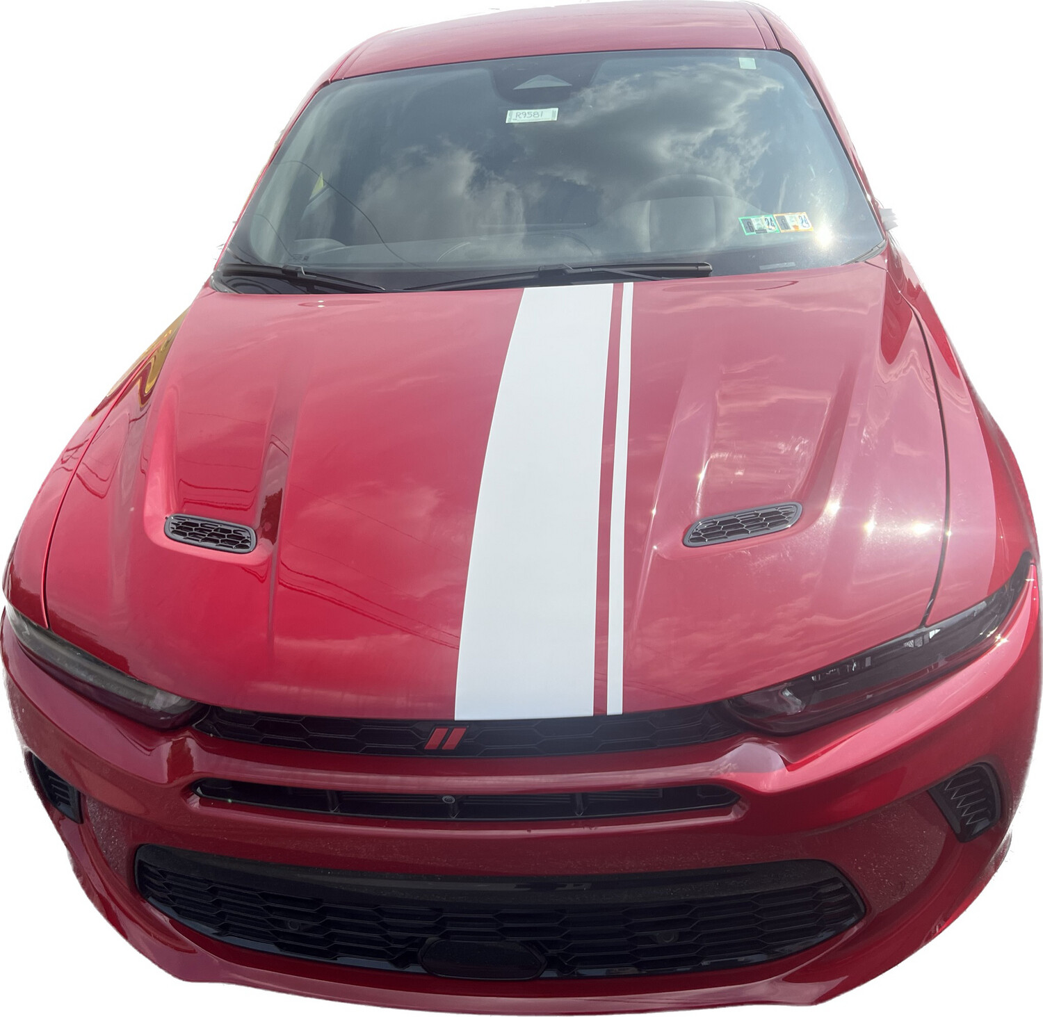 2023 DODGE HORNET Offset Style Hood Stripe