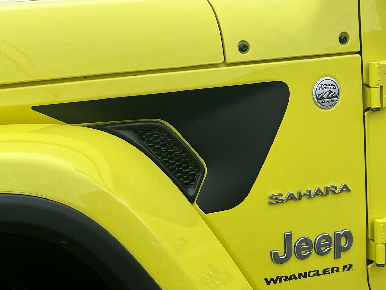 2018 - up Jeep Gladiator JT Wrangler JL JLU Gravity Style Fender Vent Blackout Vinyl Graphics