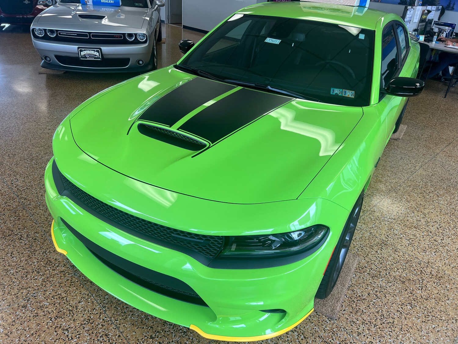 2015 - Up Dodge Charger SRT Hellcat RT GT Scat Pack Super Bee Daytona Style Hood Blackout Graphics