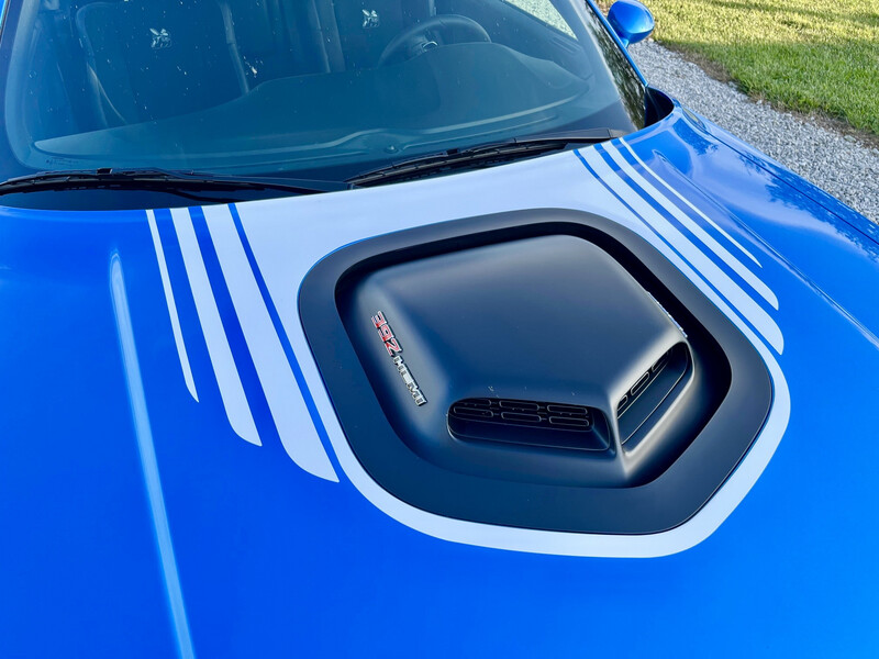 2014 - Up Dodge Challenger Shaker Style Hood Only Stripe Kit