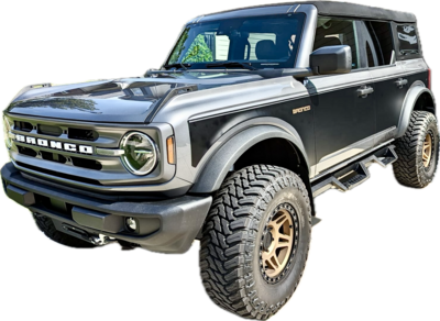 2021-up Ford Bronco Two Tone Center Body Graphics