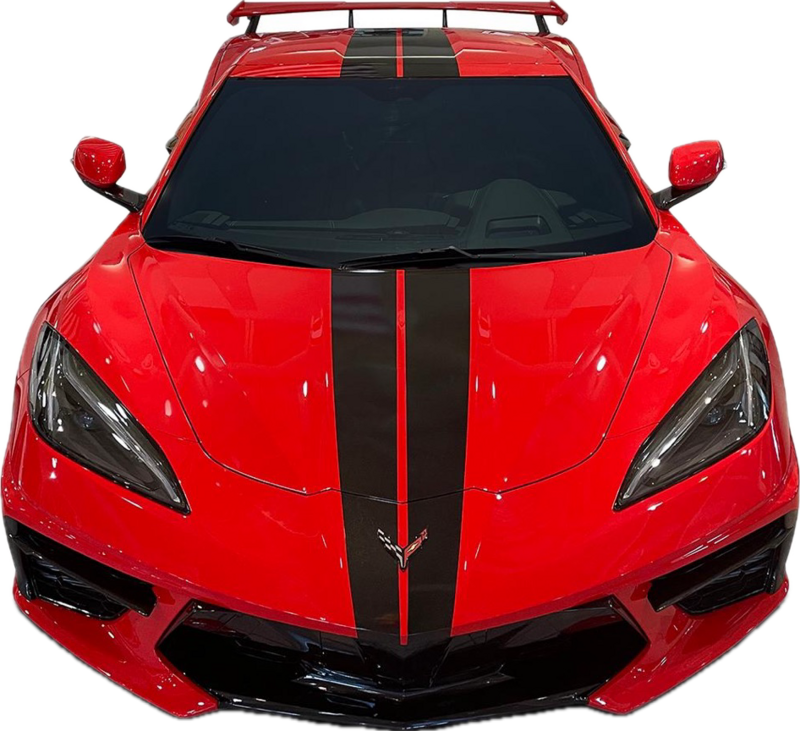 C8 Corvette Bumper to Bumper Rally Stripes