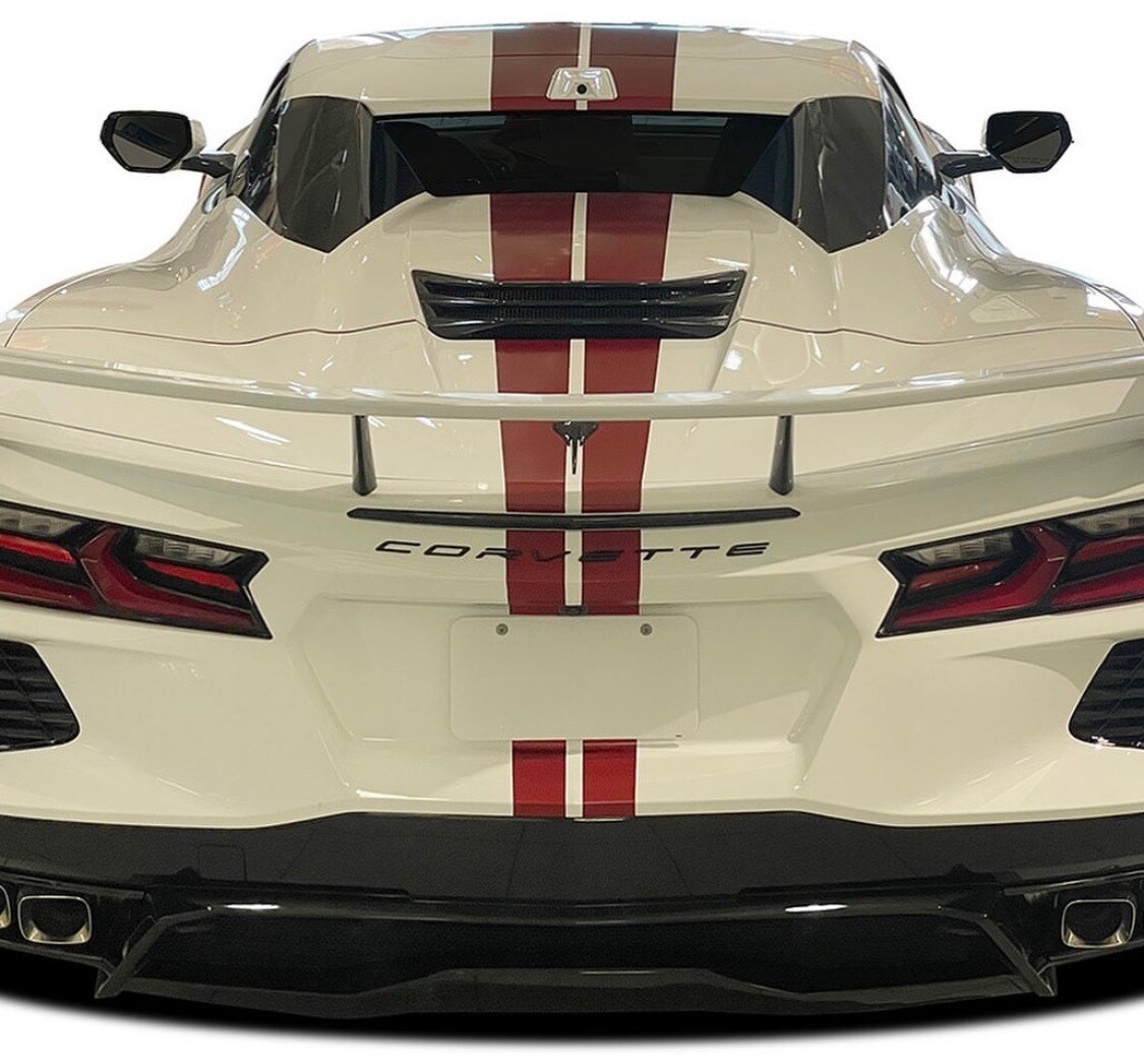 C8 Corvette Bumper to Bumper Rally Stripes