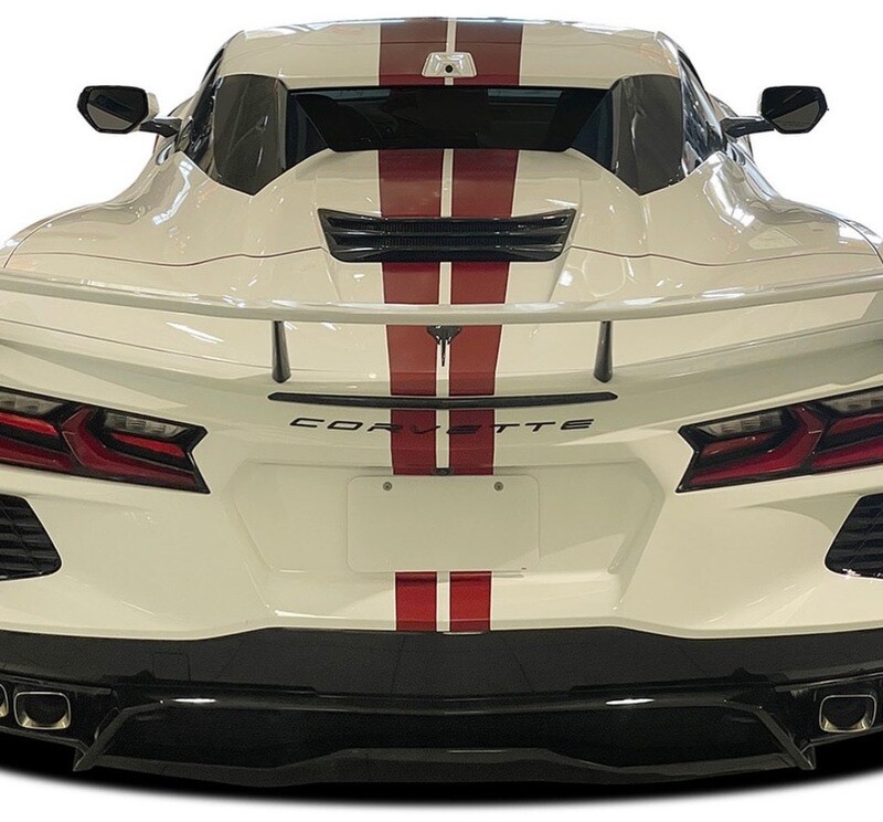 C8 Corvette Bumper to Bumper Rally Stripes