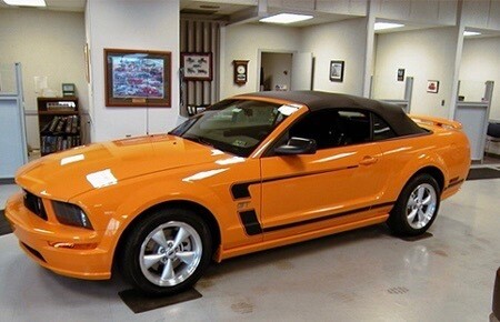 2005 - 2009 Mustang 69 Boss 302 Style Reverse C Stripe Kit (Custom Style)