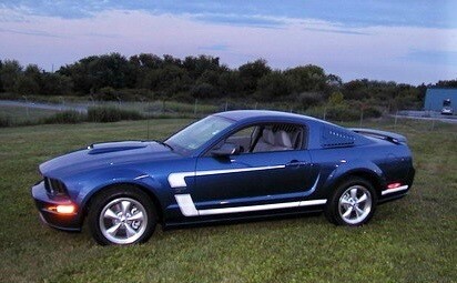 2005 - 2009 Mustang 69 Boss 302 Style Reverse C Stripe Kit (Custom Style)