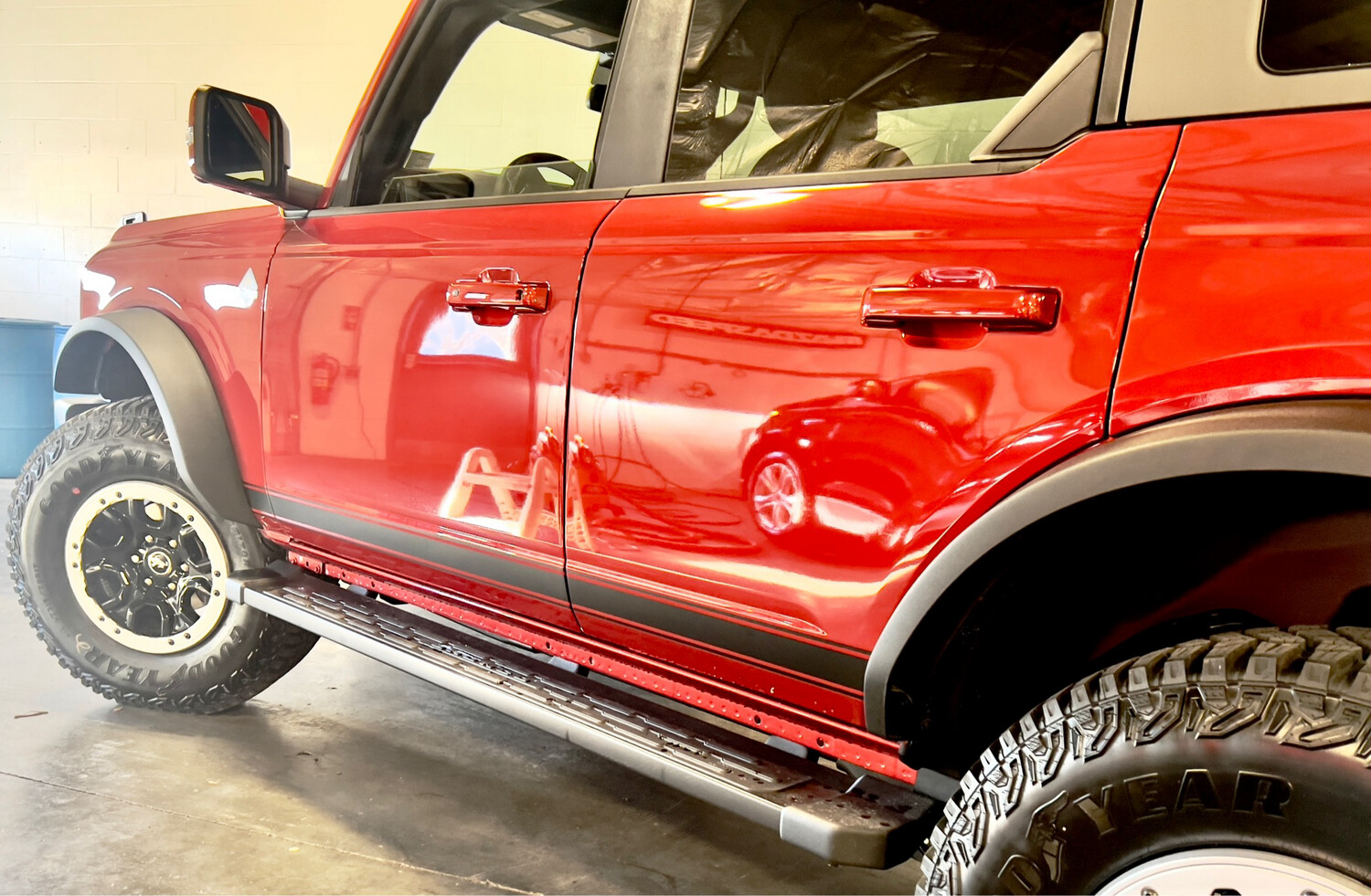 2021-up Ford Bronco Rocker Stripe Side Graphics Kit