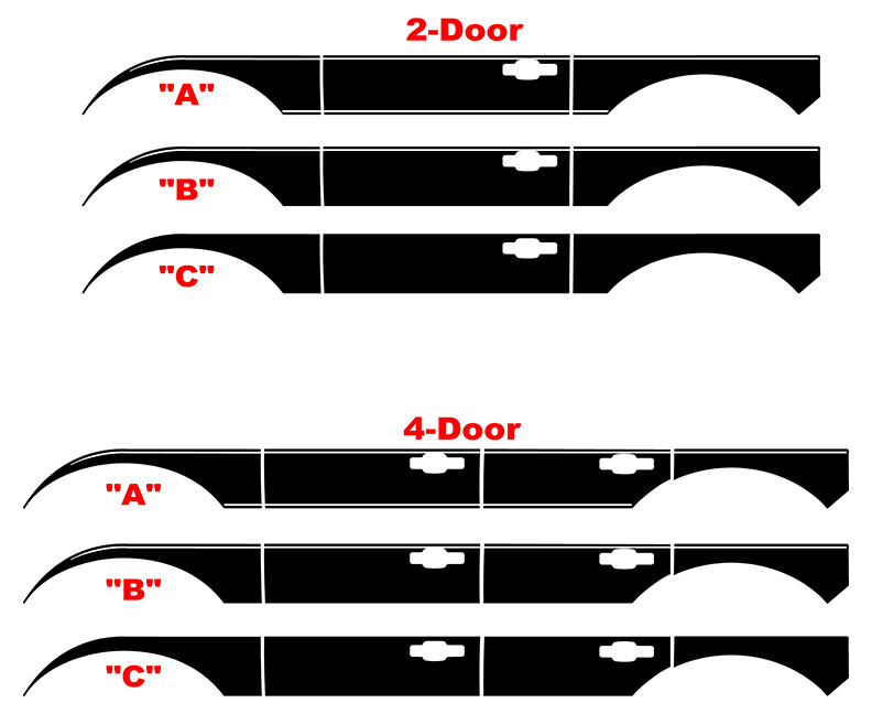 2021-up Ford Bronco Superwide Center Body Graphics
