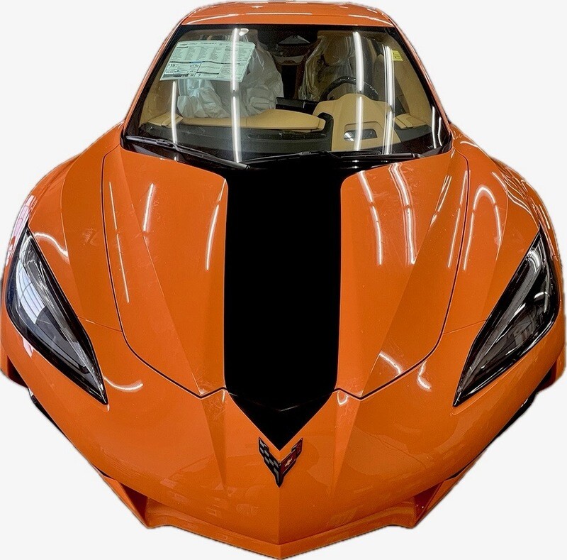C8 Corvette "Stingray R/ Z06" Jake Style Hood Stripe