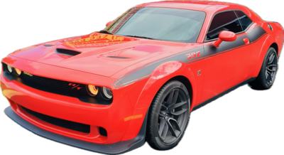 2008 - Up Dodge Challenger T/A Style Side Stripe Graphics Kit