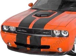 2015 - Up Dodge Challenger Shaker Twin Rally Stripe Kit Bumper to Bumper Option