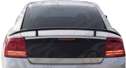 2006 - 2010 Charger Daytona Style Trunk Blackout Decal Kit