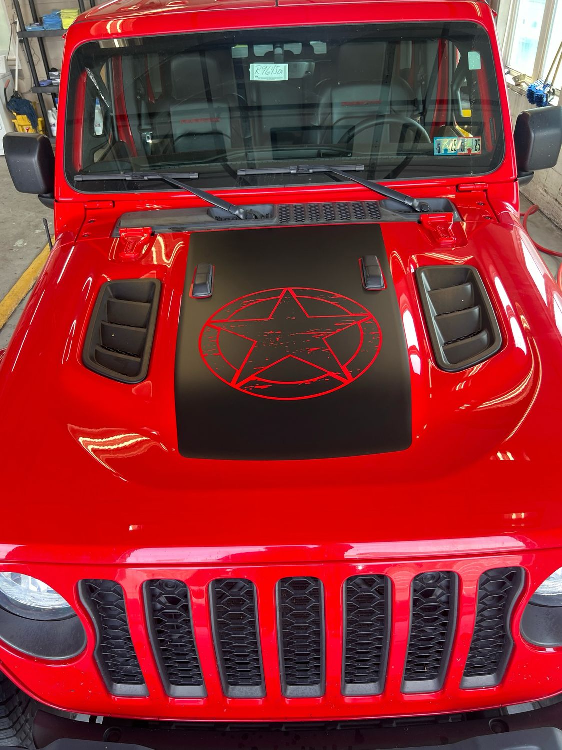 Jeep Gladiator JT Wrangler JL JLU Rubicon Hood Graphics