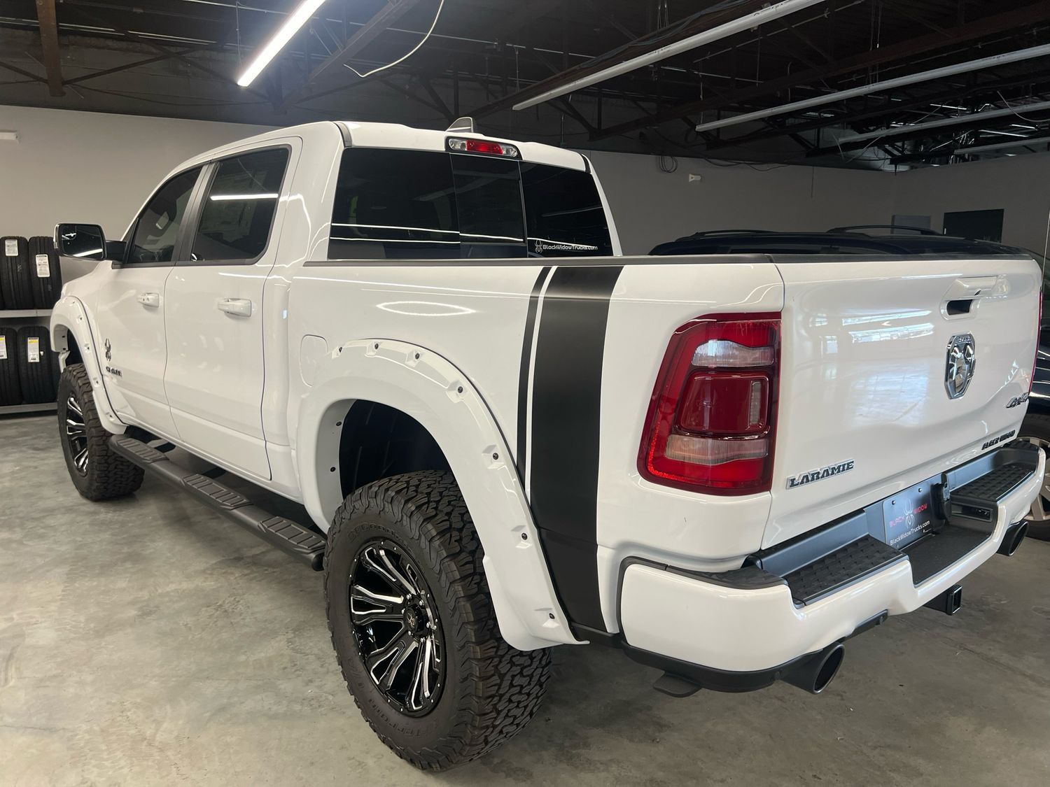 2019 - Up Dodge Ram Bedside Tail Scat Pack Style Bumblebee Stripes