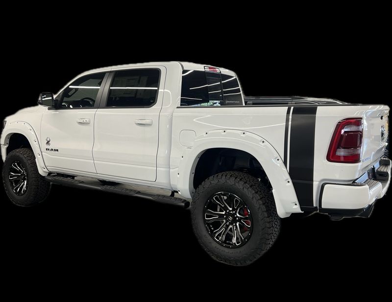 2019 - Up Dodge Ram Bedside Tail Scat Pack Style Bumblebee Stripes