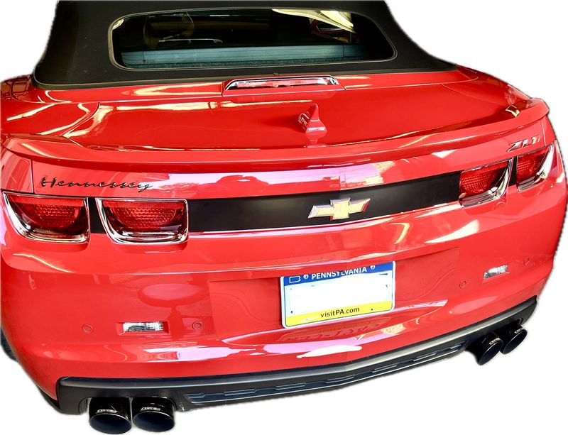 2010 - 2013 Chevrolet Camaro Rear Trunk Blackout Decals kit